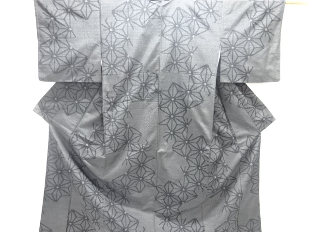 JAPANESE KIMONO / TOKAMACHI TSUMUGI / WOVEN ASANOHA 